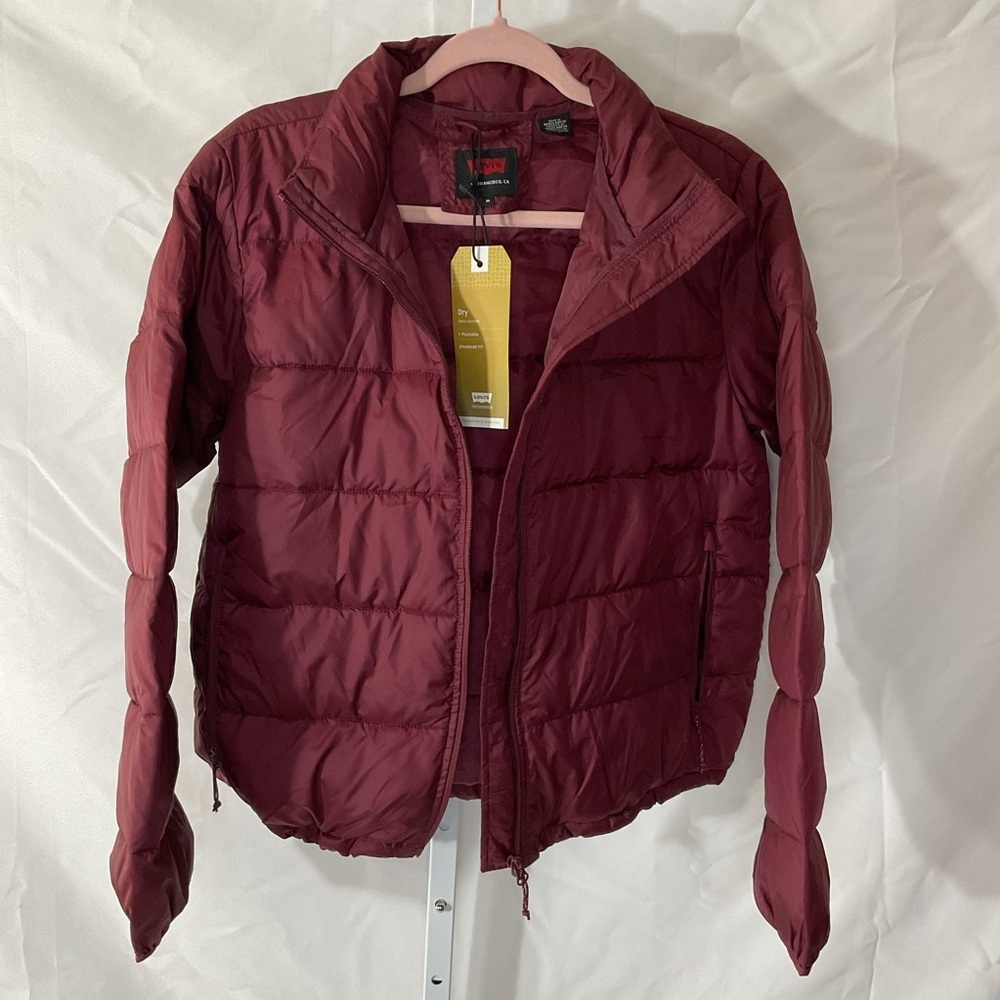 Levi's Maroon Jacket - Picture 2 of 12